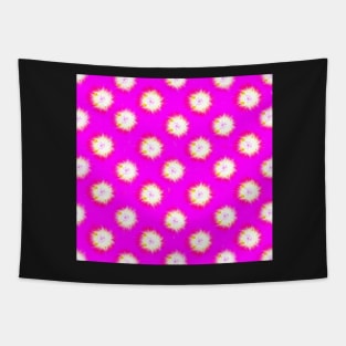 Pink flowers fashion design A Tapestry