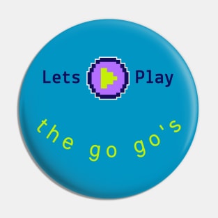 the gogos pixel art Pin