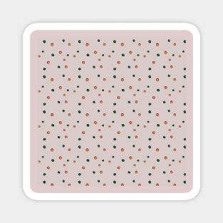 Pretty in Pink Dots: A Sweet Polka Dot Parade Magnet