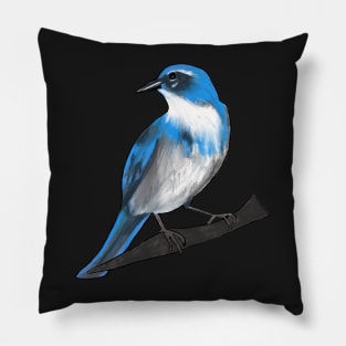 Western Scrub Jay Pillow