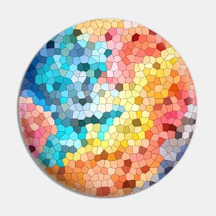 Stained glass colorful background Pin