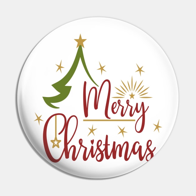 Merry Christmas Pin by MichelAdam