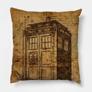 Old time machine Pillow