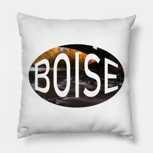 Boise, Idaho Pillow