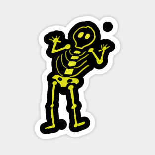 Don't Give Up, Skeleton! Logo Shirt Magnet