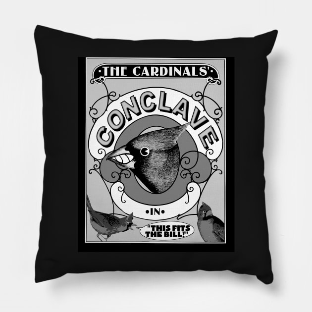 Classic Cartoon Cardinals Pillow by alexp01