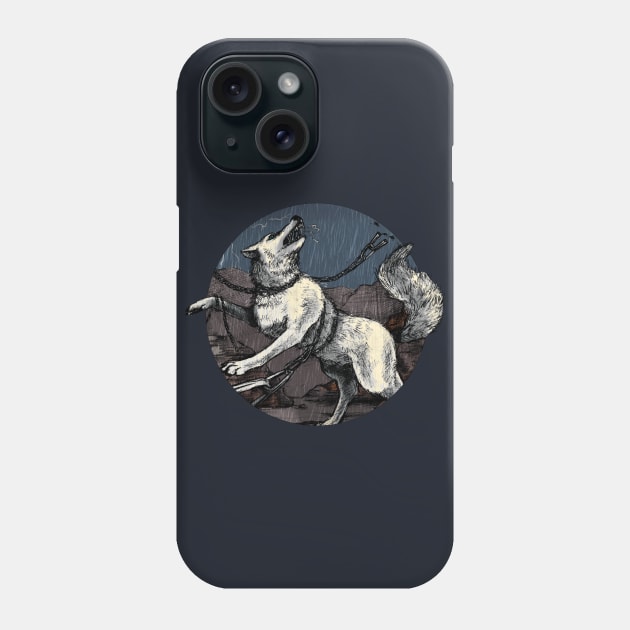 Fenrir Phone Case by AniaArtNL