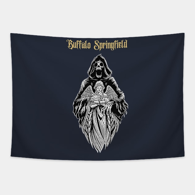 Devil Angel Buffalo Springfield Tapestry by Katab_Marbun