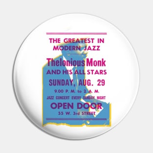 Thelonious Monk Pin