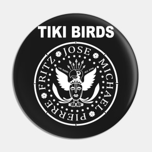 TIKI BIRDS Pin