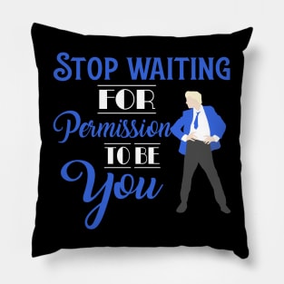 Everybody's talking about Jamie. Pillow