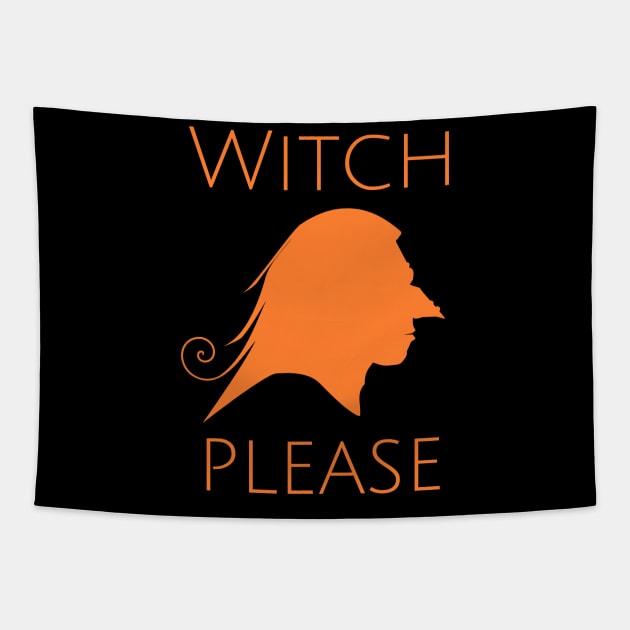 Halloween - Witch please Tapestry by cypryanus