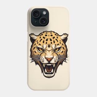 Cheetah Head Phone Case