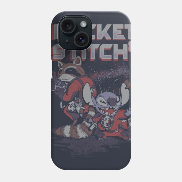 Rocket Stitch Phone Case by RedBug01