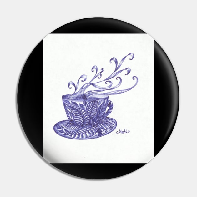 The Tea Leaves Pin by Mythiana