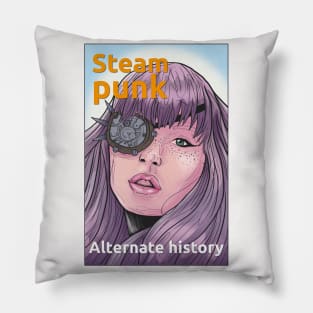 Mechanical fantasy, alternate history. Pillow