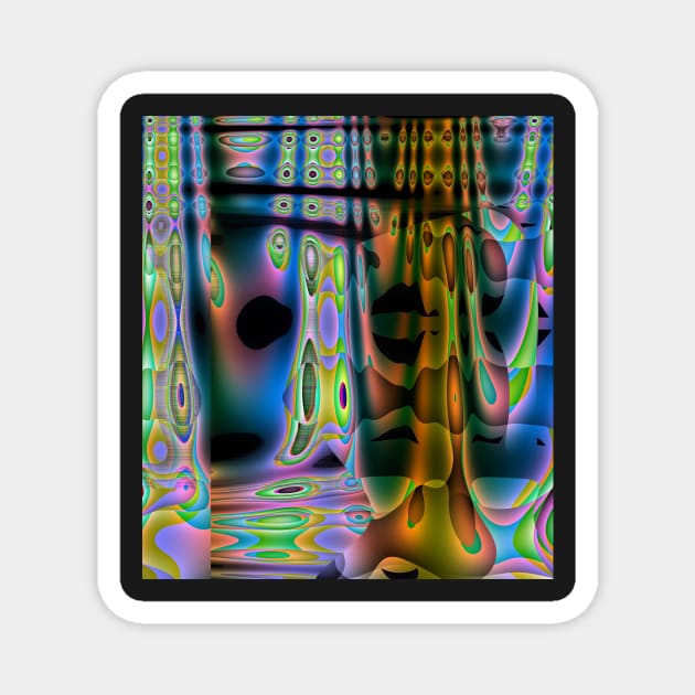 Space Time Continuium -Available In Art Prints-Mugs,Cases,Duvets,T Shirts,Stickers,etc Magnet by born30