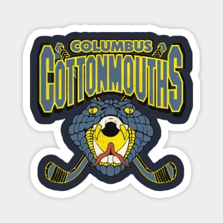 Defunct Columbus Cottonmouths Hockey Team Magnet