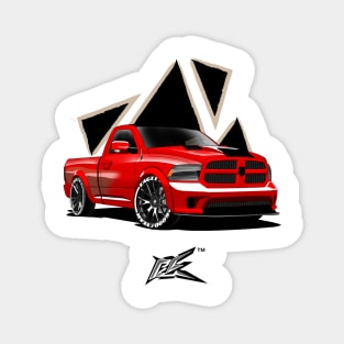 ram 1500 rt red Magnet