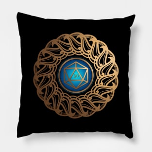 Magical Tabletop RPG D20 Dice Pillow