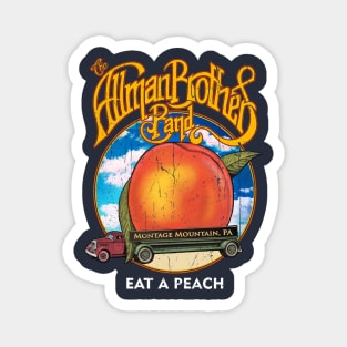 The Allman Brothers Band – Eat a Peach Vintage Concert Art Magnet