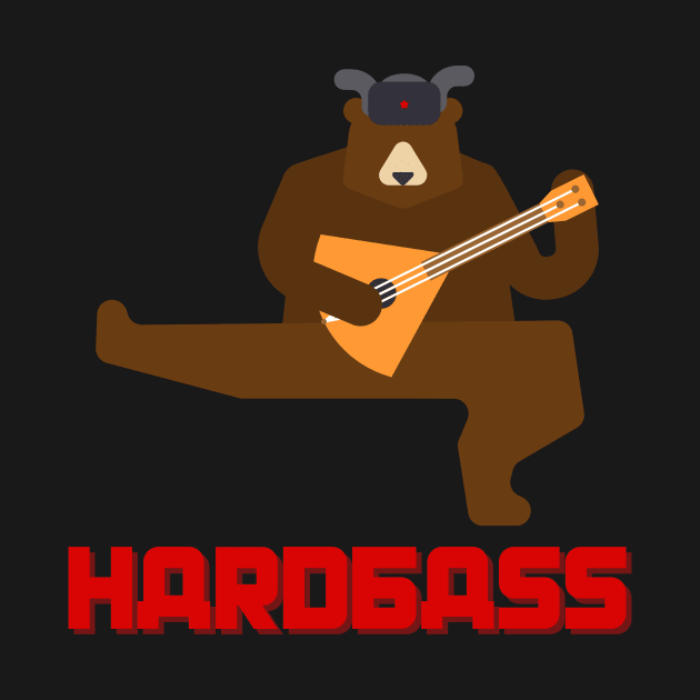 Hardbass Slavic Bear by SybaDesign