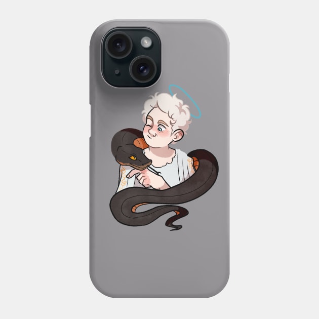 Good omens Aziraphale Crowley Phone Case by gaypompeii