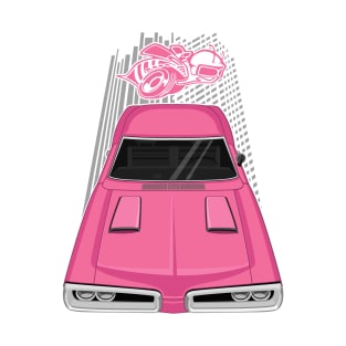 Dodge Coronet Super Bee 1970 - pink T-Shirt