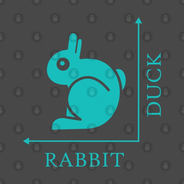 Duck Rabbit Illusion by Taylor'd Designs