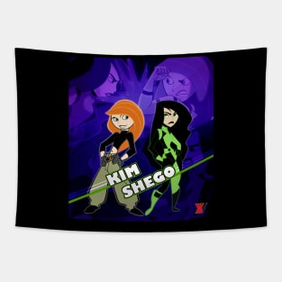 Kim x Shego | Kim Possible Tapestry