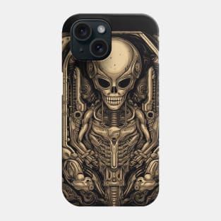 Alien Skull - Goth Baby Xenomorph Phone Case