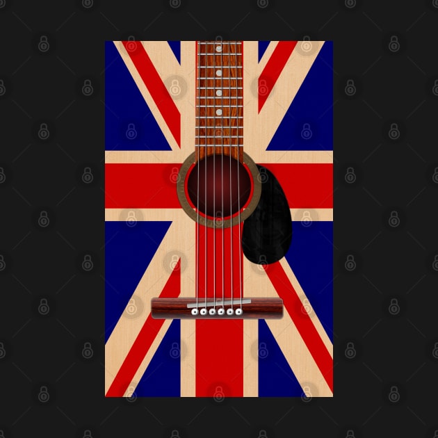 Union Jack Guitar by Packrat