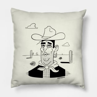 Lonesome Cowboy Pillow