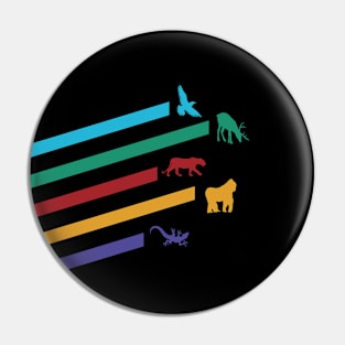 Animals Conservation Board Game Pin