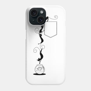 Cats chain Phone Case