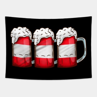 Beer Austria Flag - Craft Beer Drinking Gift Tapestry