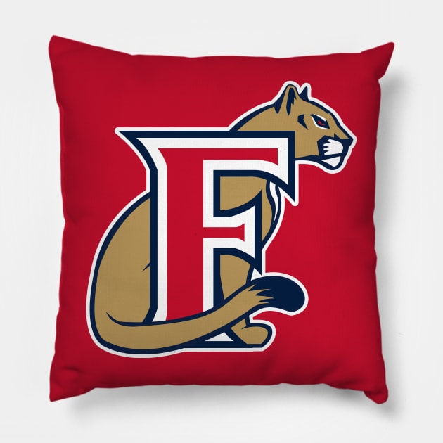 Florida Panthers F Logo Pillow by Fish & Cats Shop