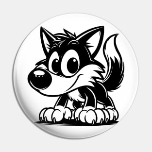 Little Howler: Baby Wolf Design Pin