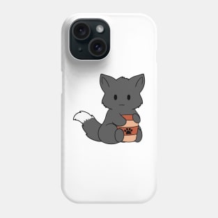 Black Fox Coffee Phone Case