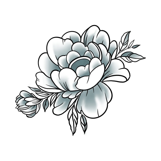 Peony by Borapronobis