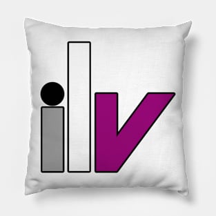 ilv Asexual Pride Pillow