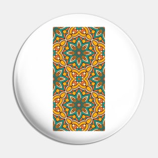 The ethnic pattern mandala Pin