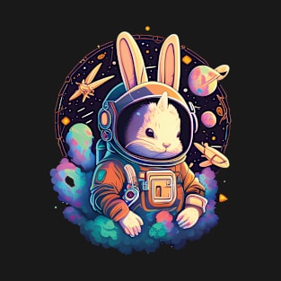 Space Bunny Cute T-Shirt