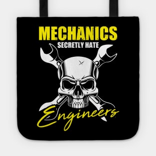 Funny Mechanic and Engineers Diesel Mechanic Quote  Mechanic Tote