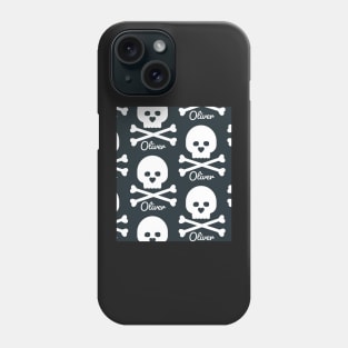 Skull and cross bones - Oliver Phone Case