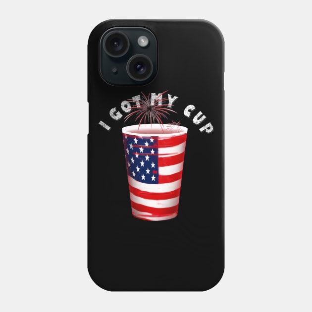 Independence Cup Phone Case by asaiphoto
