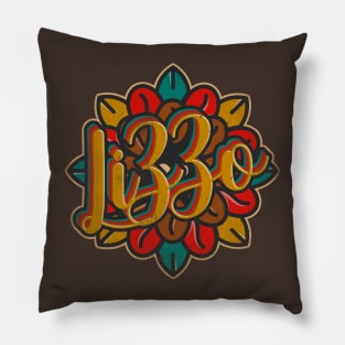 LiZZo Floral Coffee Pillow