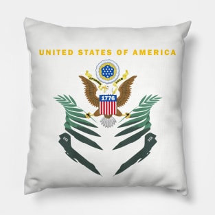 United States of War Pillow