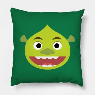 Fairytale Dream Green Ogre Pillow