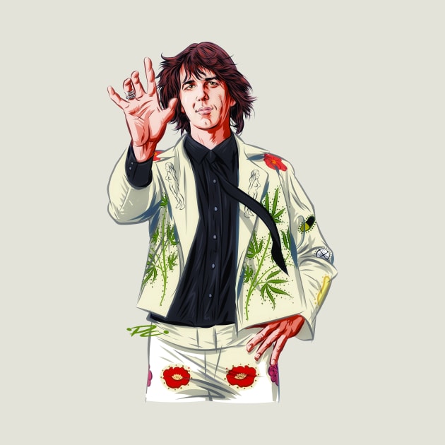 Gram Parsons - An illustration by Paul Cemmick by PLAYDIGITAL2020